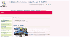Desktop Screenshot of fd-ludos68.fr