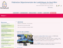 Tablet Screenshot of fd-ludos68.fr